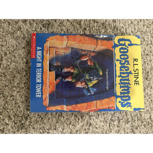 Goosebumps #27 A Night in Terror Tower R.L. Stine 1995 1st Edition First Print